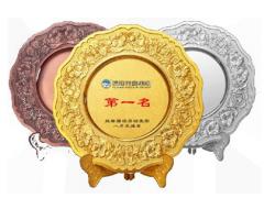 金屬獎(jiǎng)盤(pán)定制 獎(jiǎng)牌定制